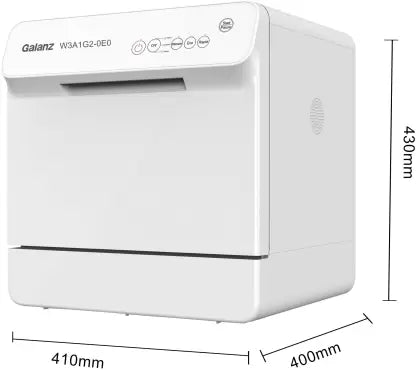 Galanz W3A1G2-0E0 Free Standing 4 Place Settings Intensive Kadhai Cleaning| No Pre-rinse Required Dishwasher(OPEN BOX) Galanz W3A1G2-0E0 Free Standing 4 Place Settings Intensive Kadhai Cleaning| No Pre-rinse Required Dishwasher(OPEN BOX)